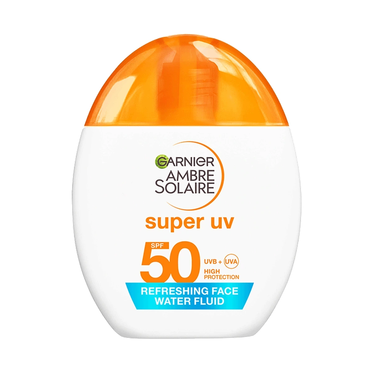 Ambre Solaire Super UV Face Refreshing Water Fluid SPF50 Invisible