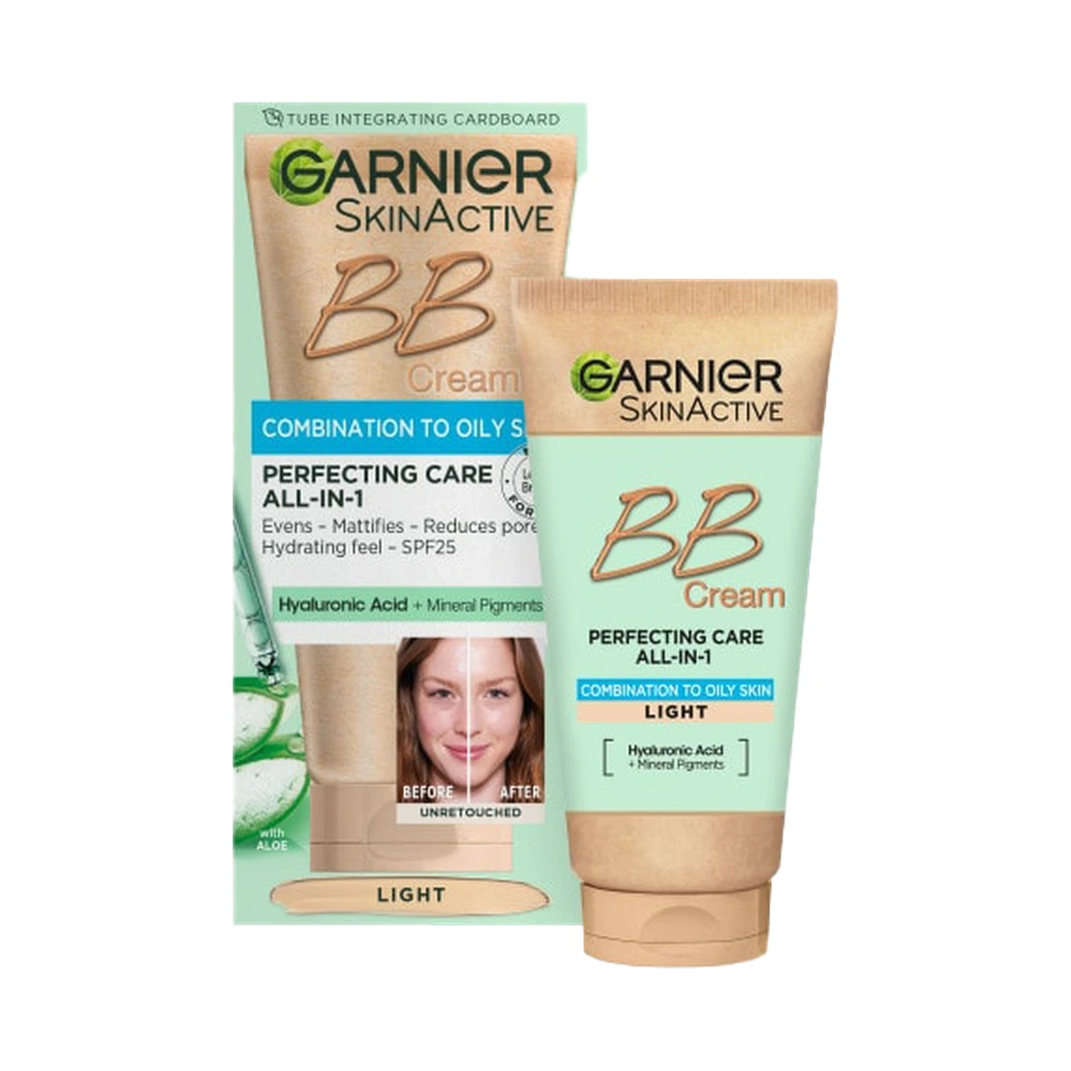 Skinactive Garnier SkinActive Oil-Free BB Cream, Light, SPF 25