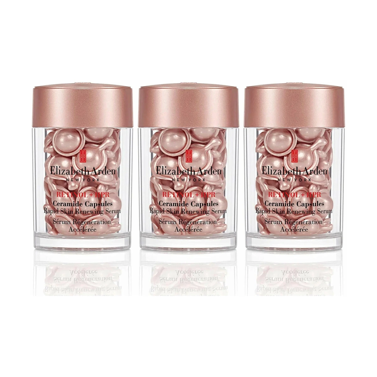 Retinol + HPR Ceramide Capsules Rapid Skin Renewing Serum Set 90 Pieces