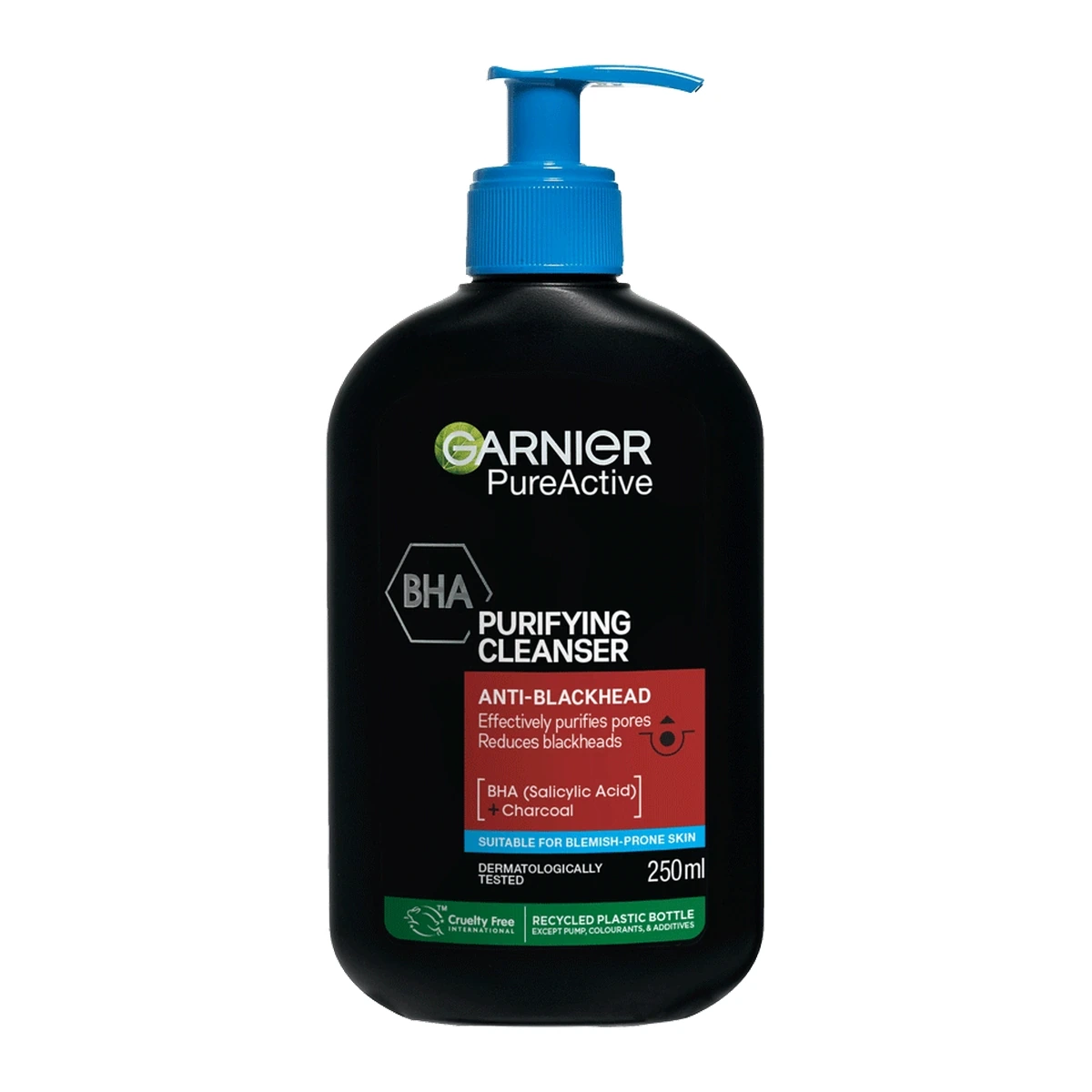 Pure Active Anti-Blackhead BHA Charcoal Daily Face Cleanser